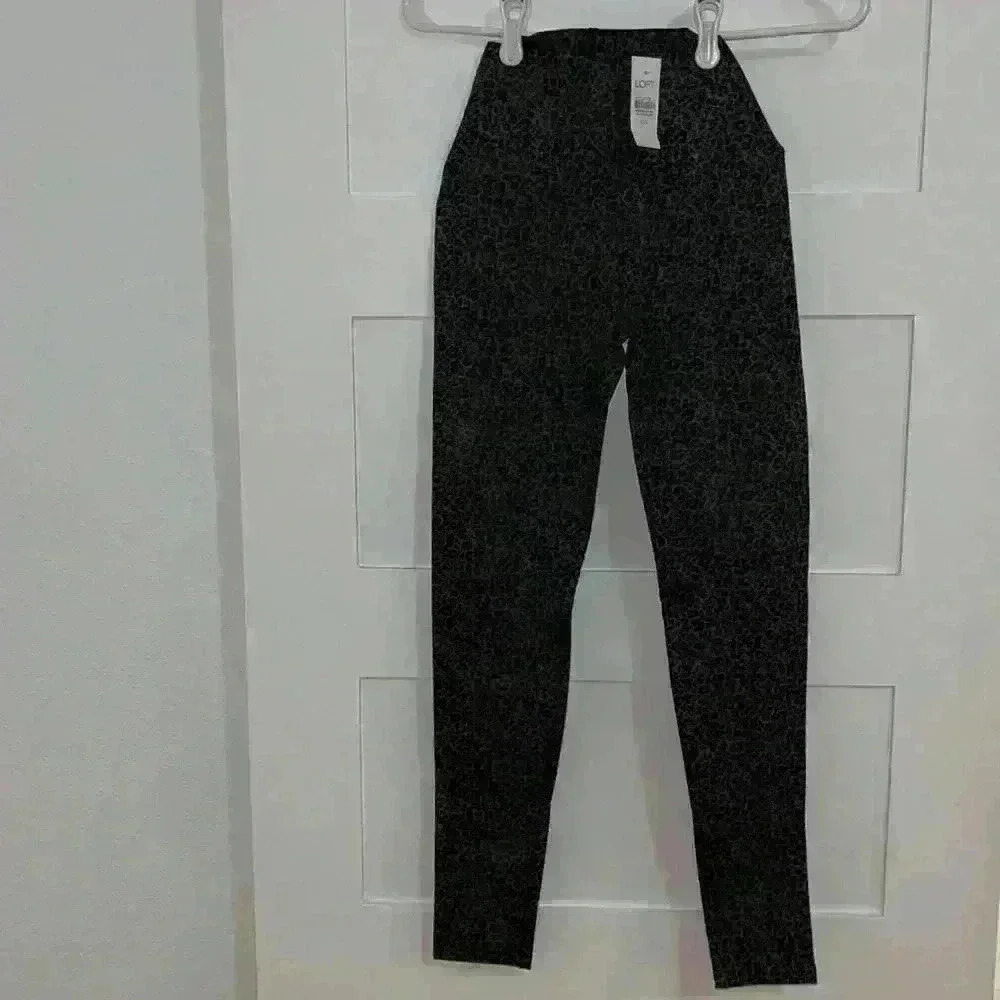 Loft leopard print leggings